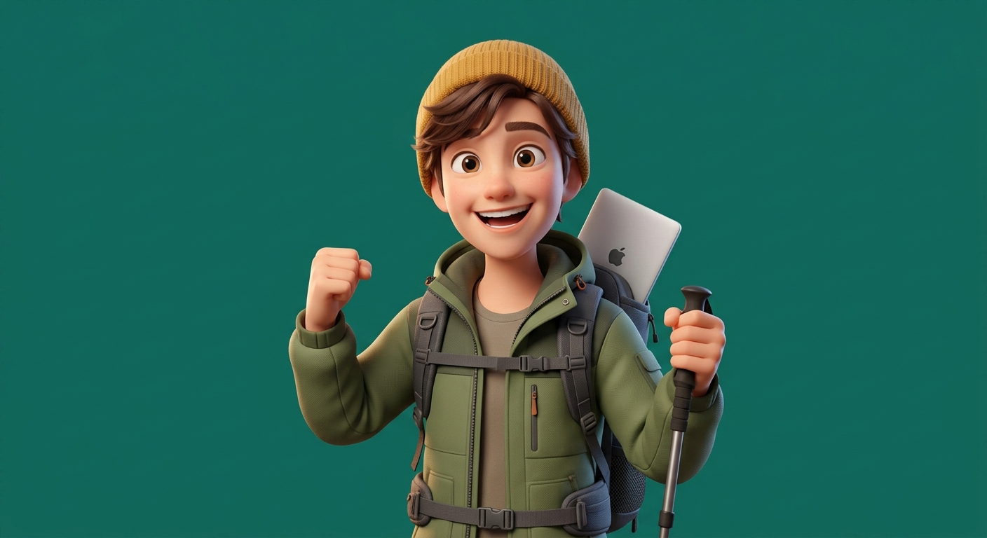 The Adventure Nomad illustration