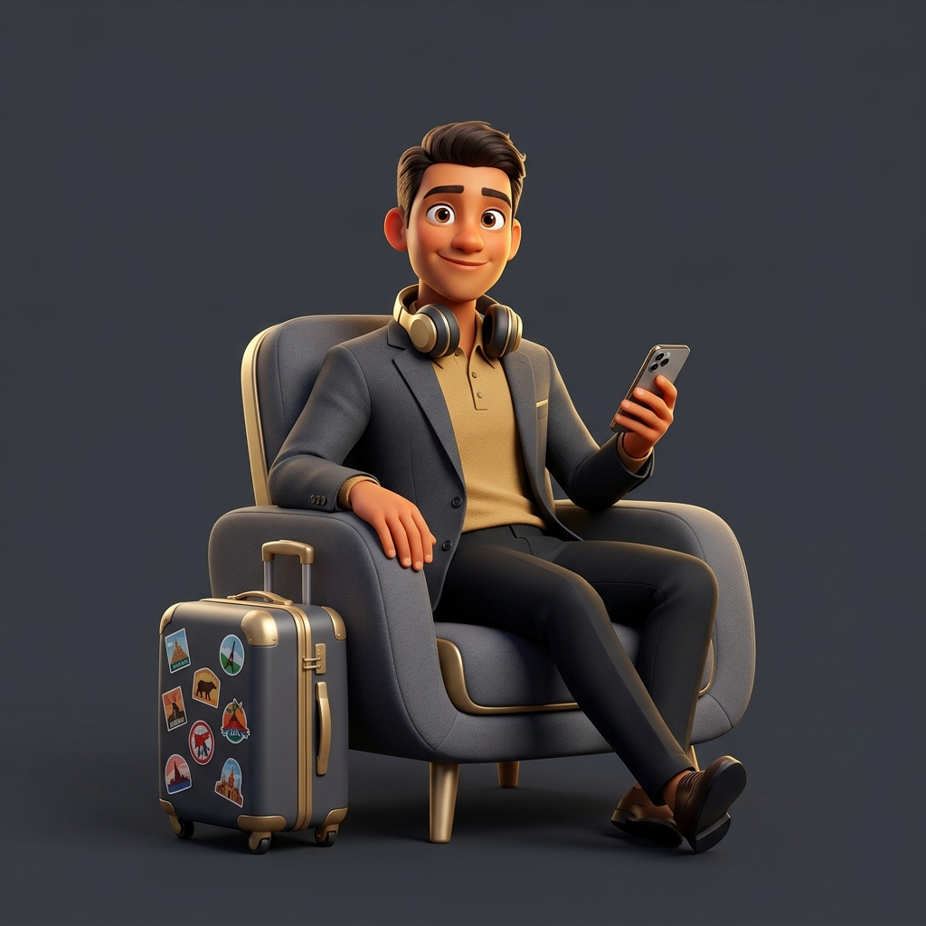 The Corporate Expat Kid illustration