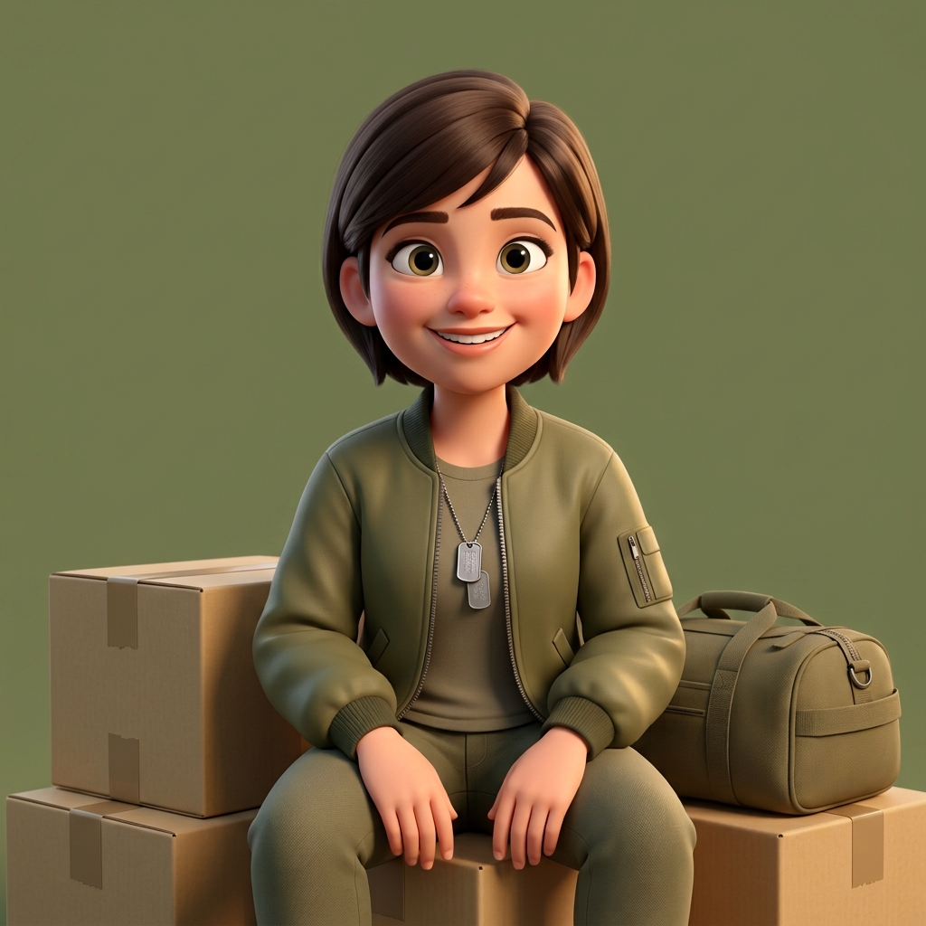 The Military Brat illustration